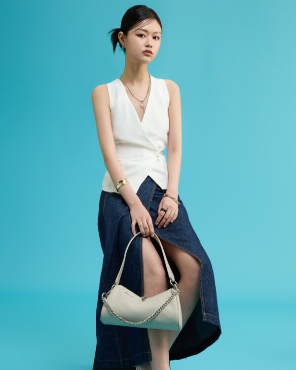 Shoulder Bag (White) - Image 2